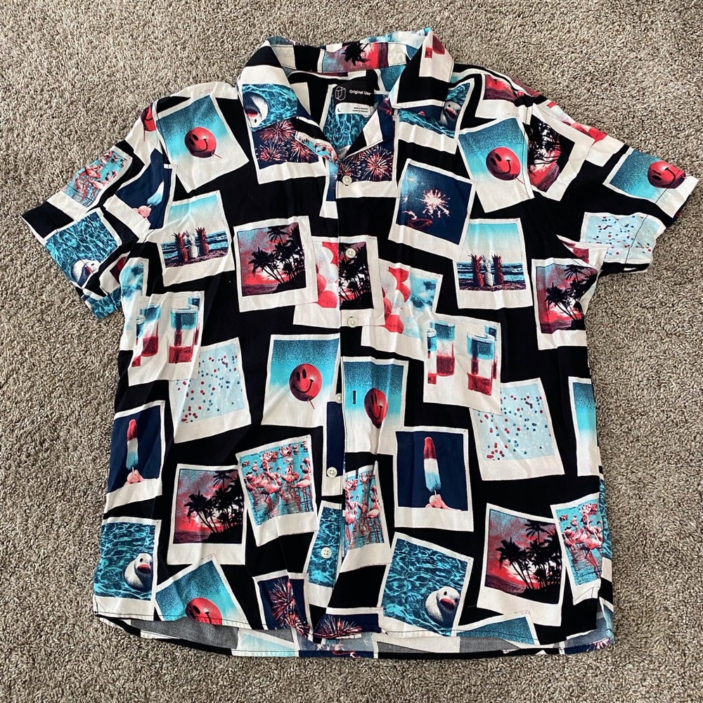 Summer Button Up - Picture 1 of 3